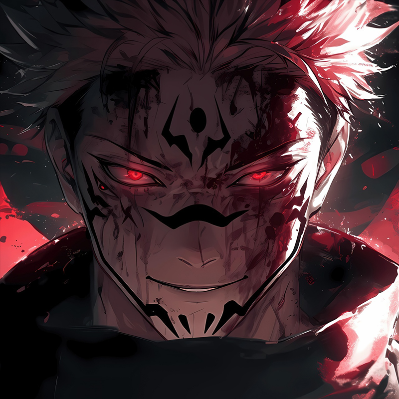 Estampa Marcas do Sukuna - Short Dry Fit 2-in-1